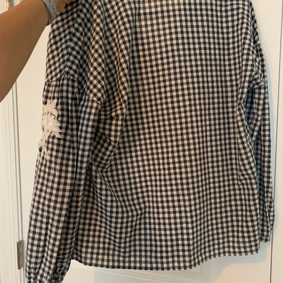 Zara Gingham Blouse - Picture 4 of 4